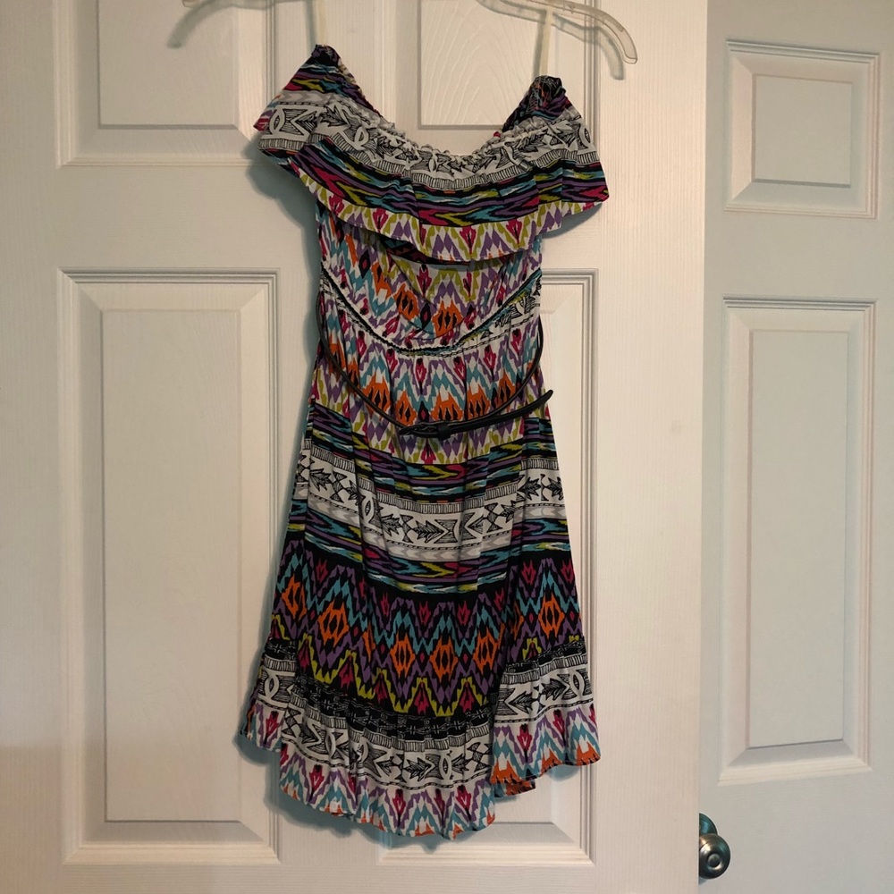 Strapless dress